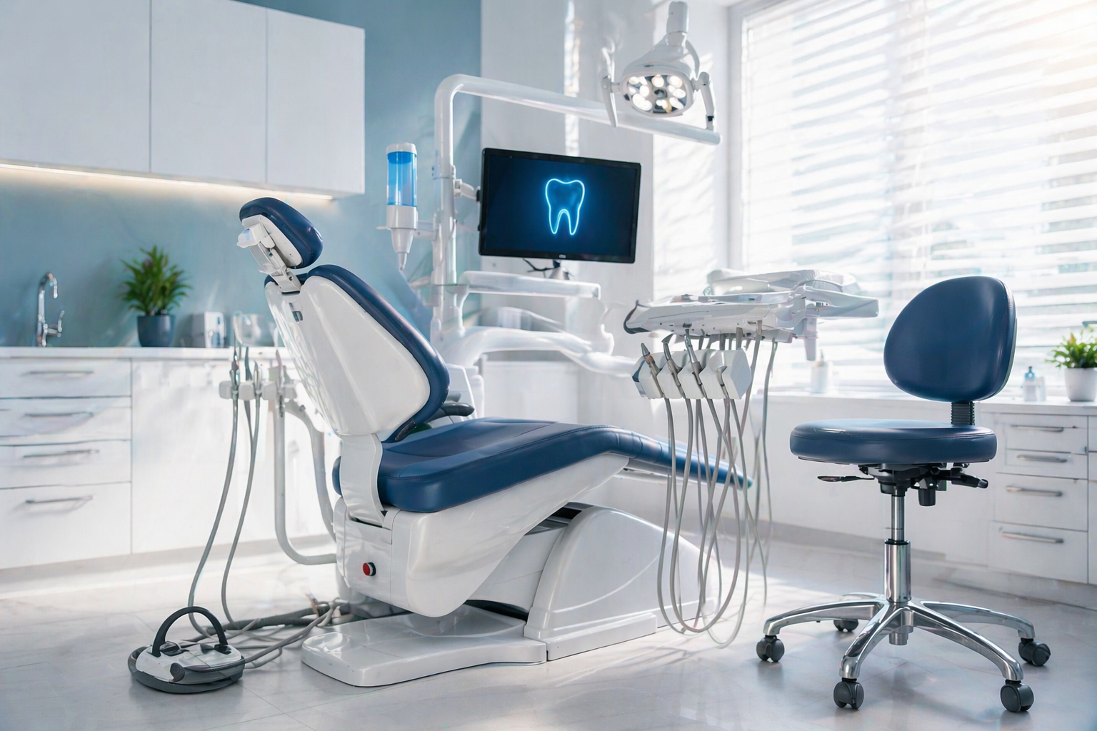 Modern dental clinic interior